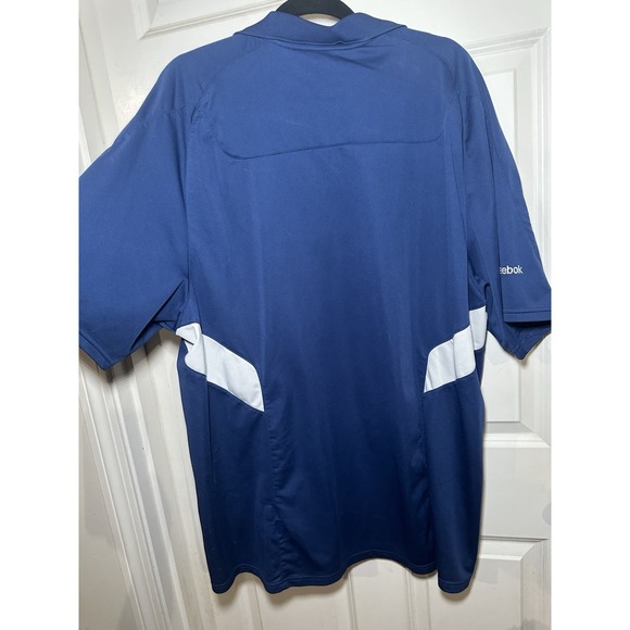 Reebok Toronto Maple Leafs NHL polo Shirt Men's 2XL blue - Picture 4 of 4